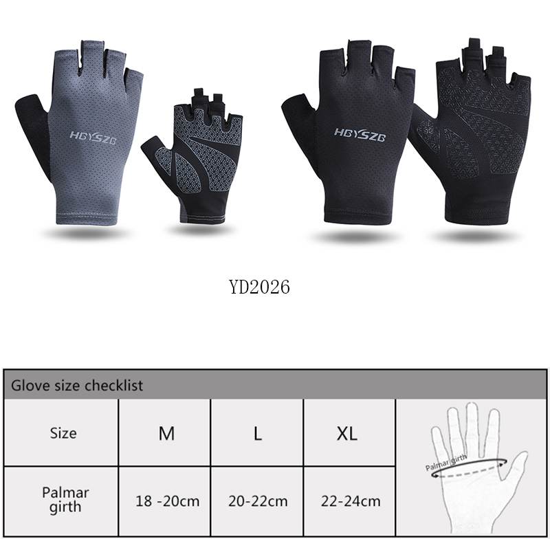 AliExpress Fingerless Breathable Cycling and Gym Gloves, view 6