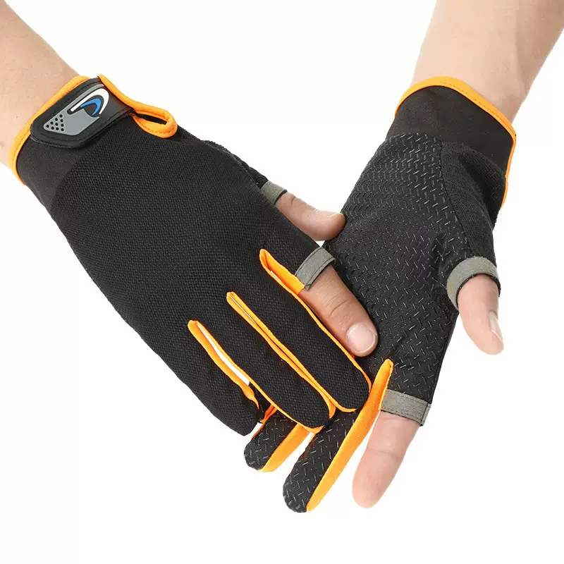 AliExpress Summer Two-Finger-Cut Touchscreen Fishing Gloves
