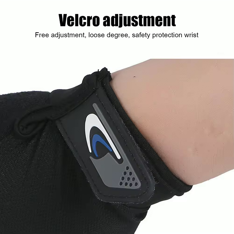 AliExpress Summer Men Fishing Gloves Women Two Finger Cut Male Touchscreen Angling Anti-Slip Sun-Proof Breathable Cycling Fitness Gloves, view 5