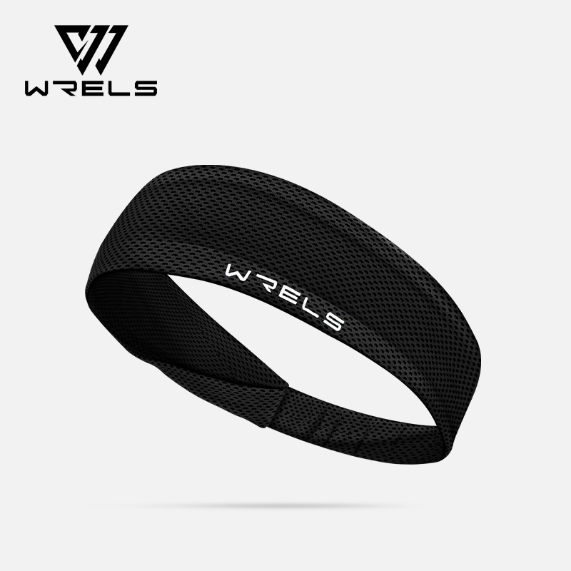 AliExpress Summer Sport Headband Breathable Fitness Sweatband Non Slip Elastic Tennis Headband Sweat Wicking Lightweight Running Hairband