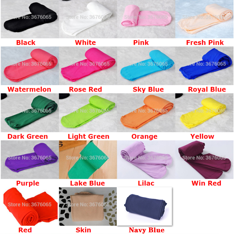 AliExpress Summer Spring Candy Color Kids Girls Pantyhose Ballet Dance Tights for Infant Child Stocking Velvet Solid White Autumn Pantyhose, view 2