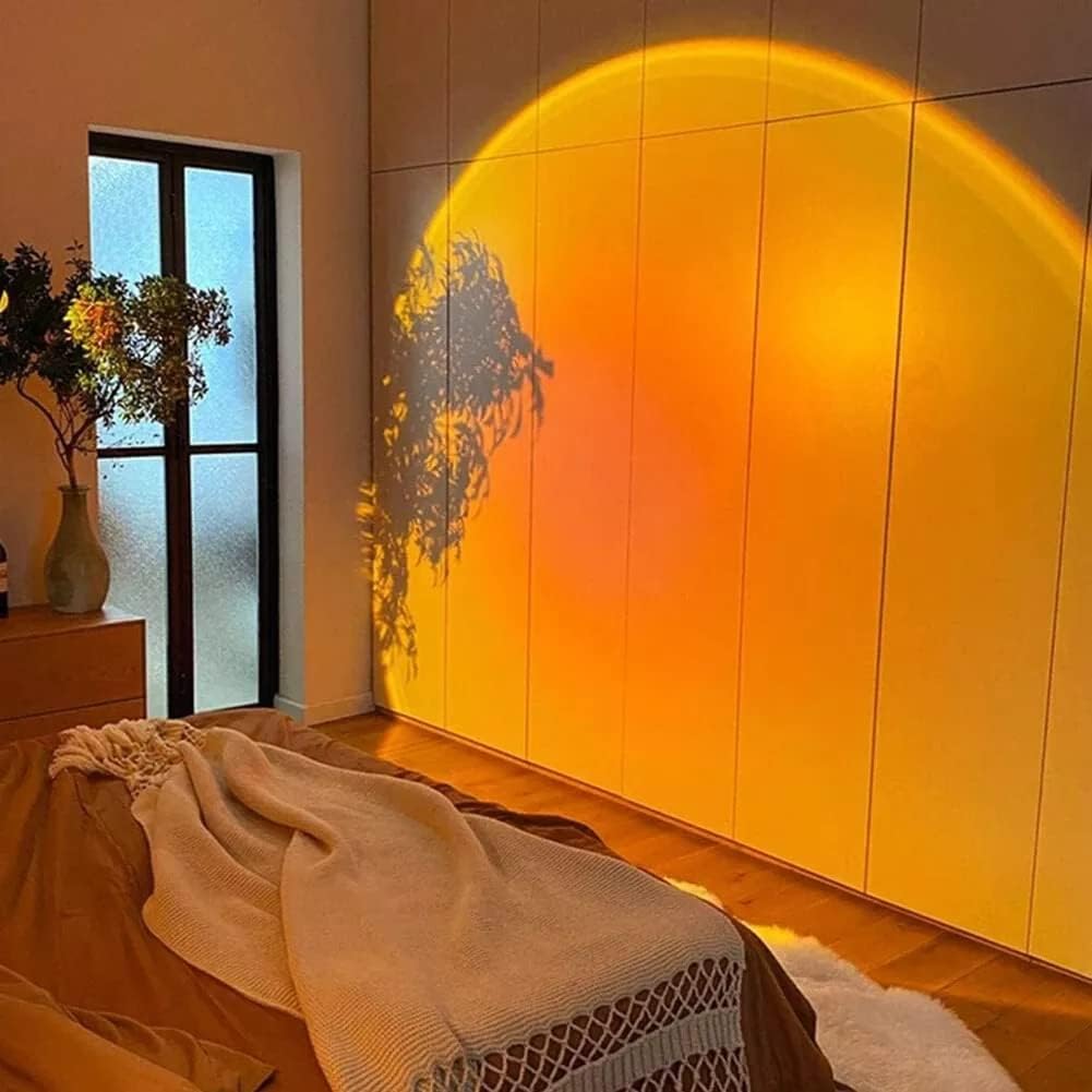 AliExpress USB Sunset Projection Lamp with Rotatable Head, view 5