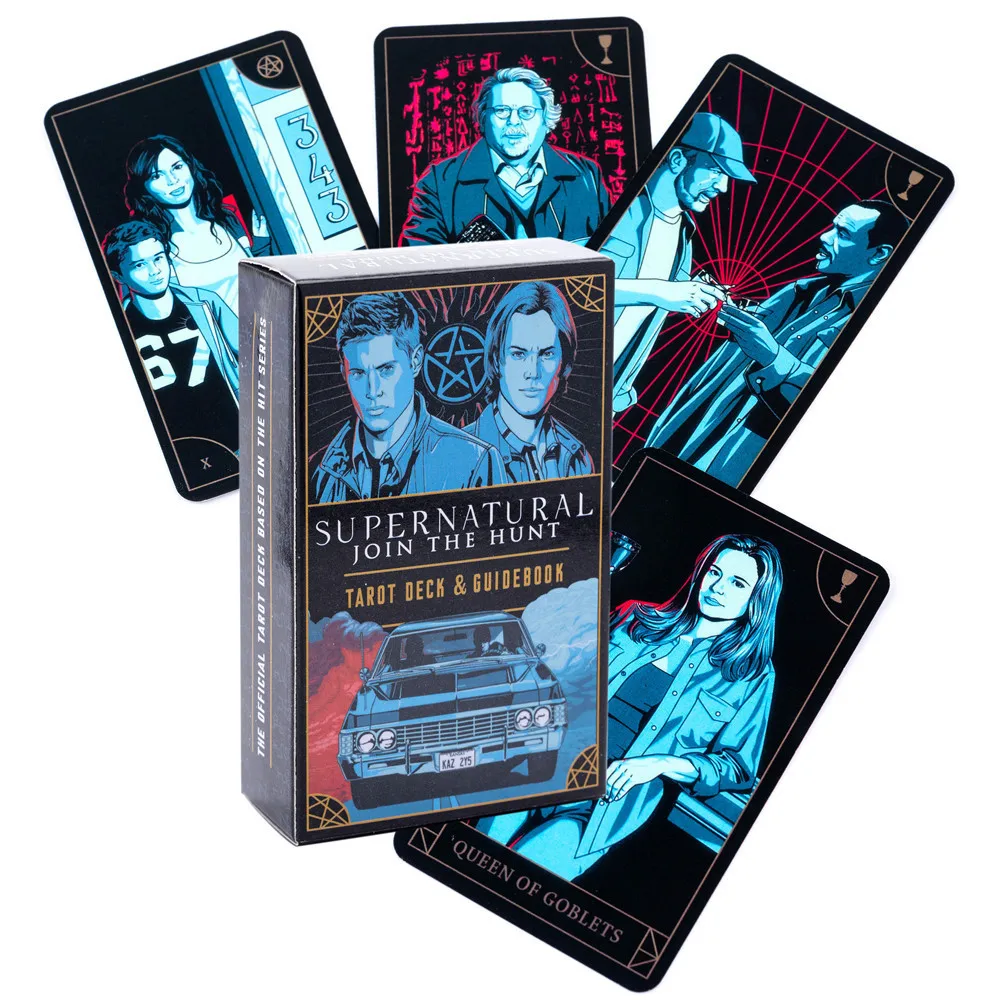 AliExpress Supernatural Tarot Deck and Guidebook Card Game Gift With Pdf Guidebook Card Game Board Game 78 Cards Beginners