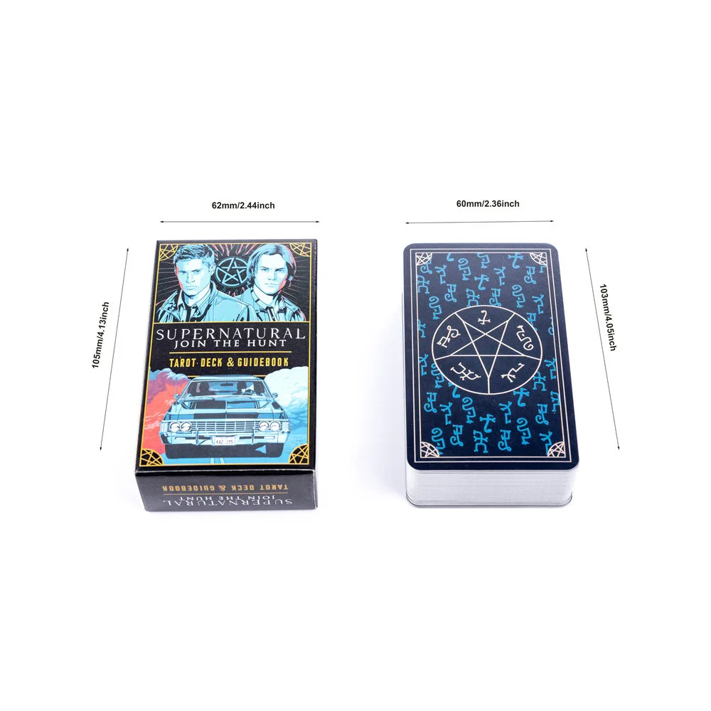 AliExpress Supernatural Tarot Deck and Guidebook Card Game Gift With Pdf Guidebook Card Game Board Game 78 Cards Beginners, view 2