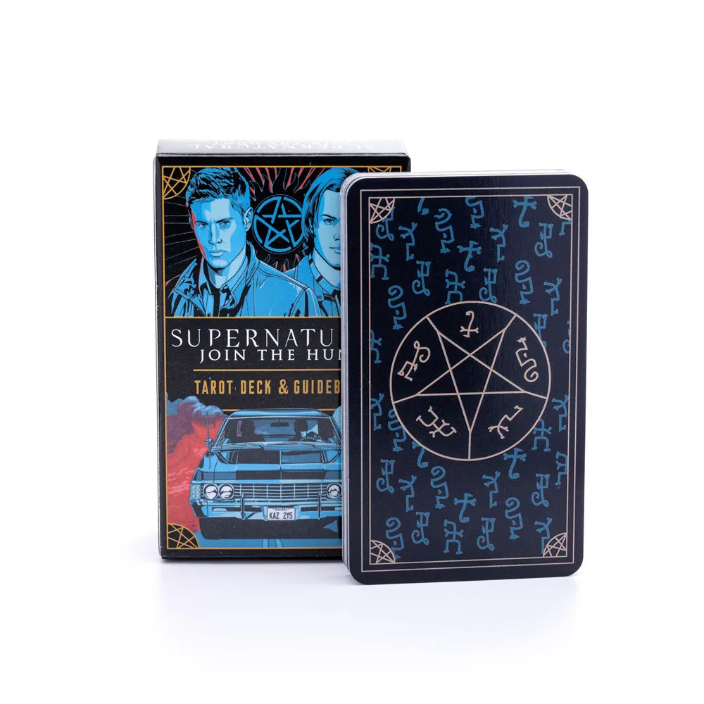 AliExpress Supernatural Tarot Deck and Guidebook Card Game Gift With Pdf Guidebook Card Game Board Game 78 Cards Beginners, view 5