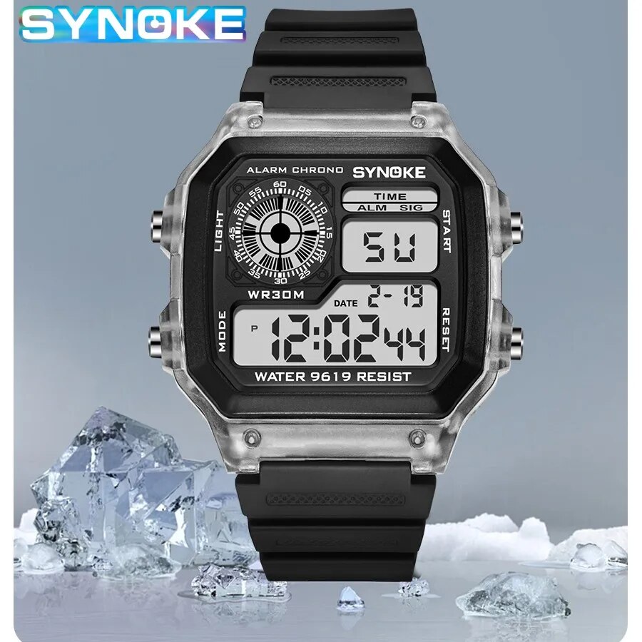 AliExpress SYNOKE Luminous Digital Sports Watch, view 5