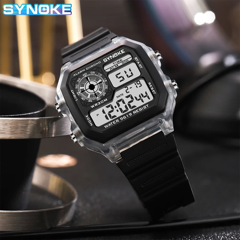 AliExpress SYNOKE Luminous Digital Sports Watch, view 2