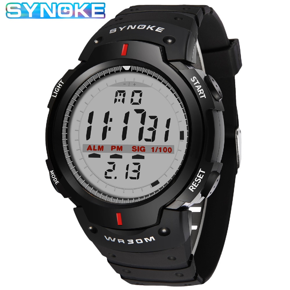 AliExpress SYNOKE Men's Large-Screen Digital Sports Watch
