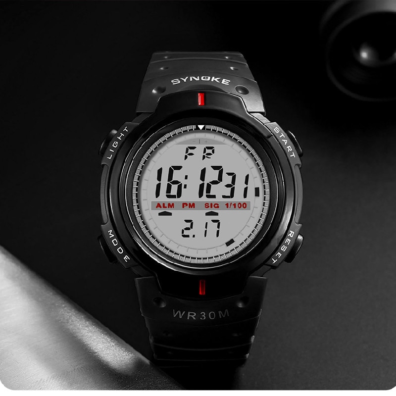 AliExpress SYNOKE Men's Large-Screen Digital Sports Watch, view 4