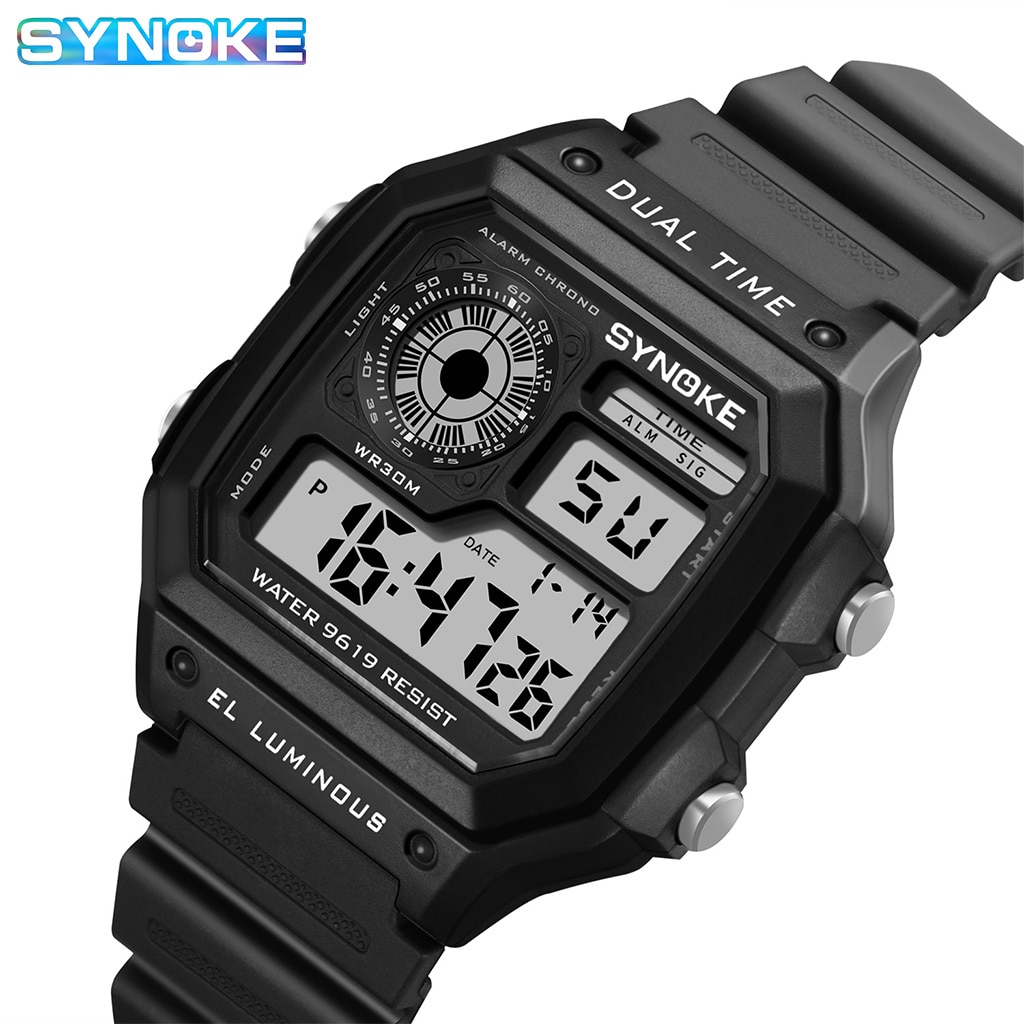 AliExpress SYNOKE Military Luminous Digital Chronograph Watch
