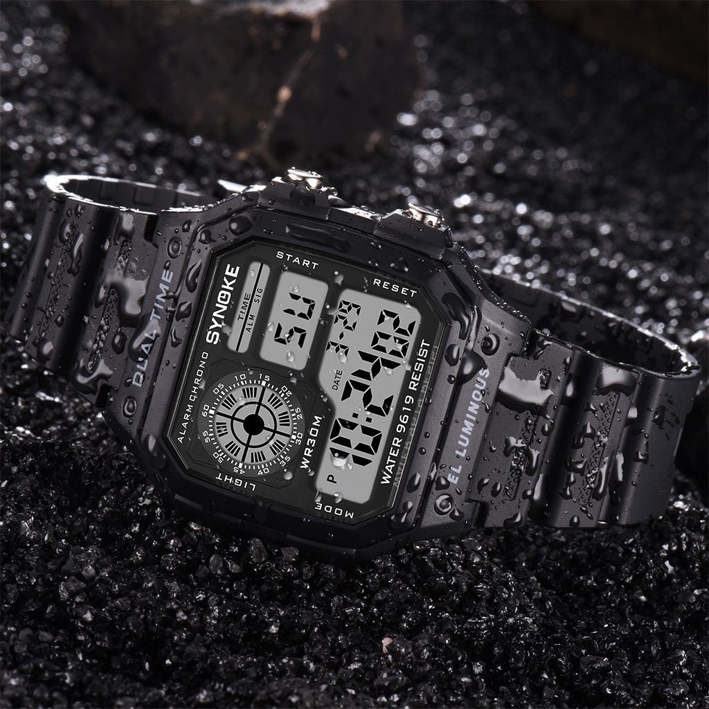AliExpress SYNOKE Men's Military Digital Sports Watch, view 5