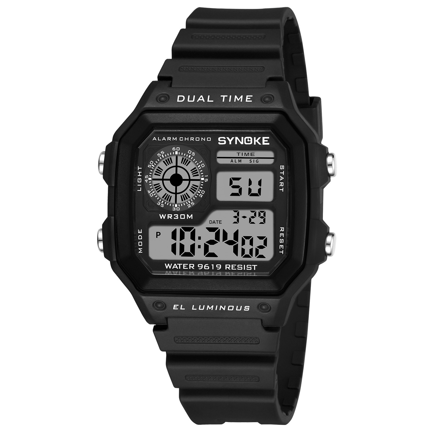 AliExpress SYNOKE Men's Military Digital Sports Watch, view 6