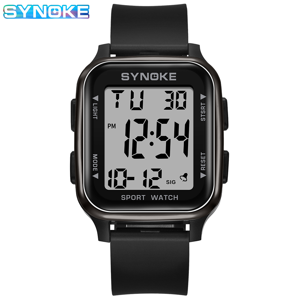 AliExpress SYNOKE Men's Military-Style Digital Sports Watch, view 6