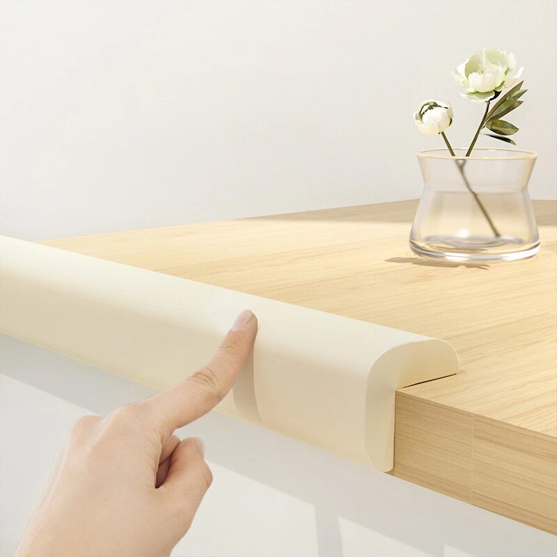 AliExpress Table Corner Safety Bumper Strips Baby Protection Strips Bumper Corner Soft Cover Strips Table Corner Protection Anti Crash
