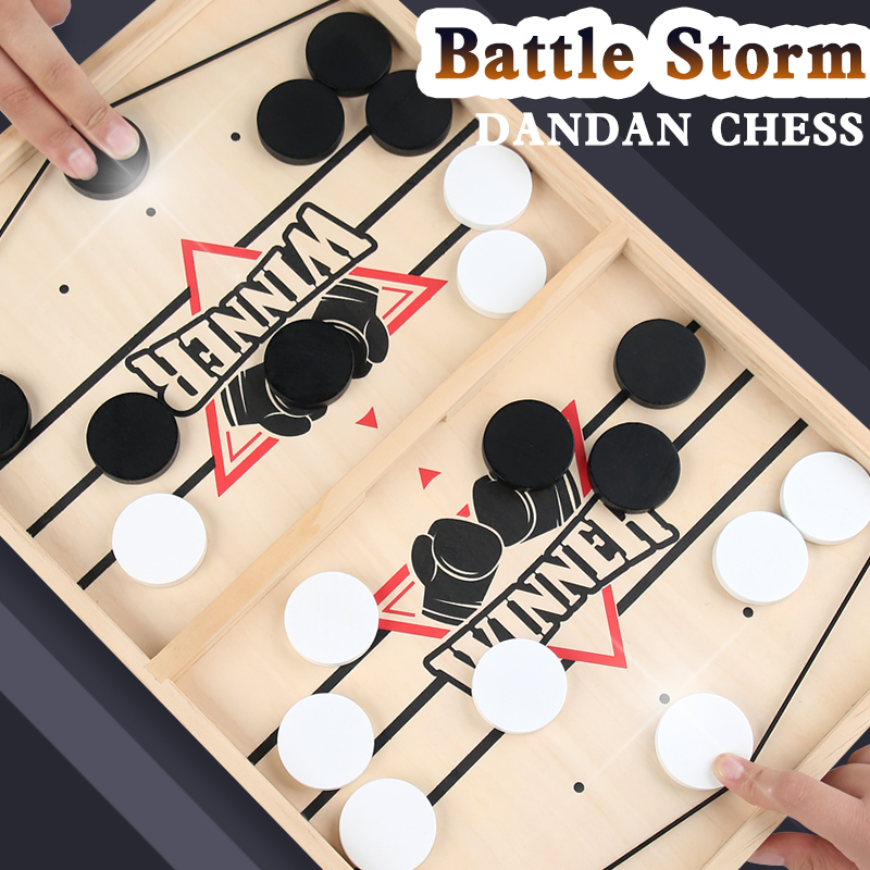 AliExpress Table Hockey Paced Sling Board Puzzles Game Fast Winner Party Desktop Battle Chess Parent-child Interactive Toys For Children, view 2