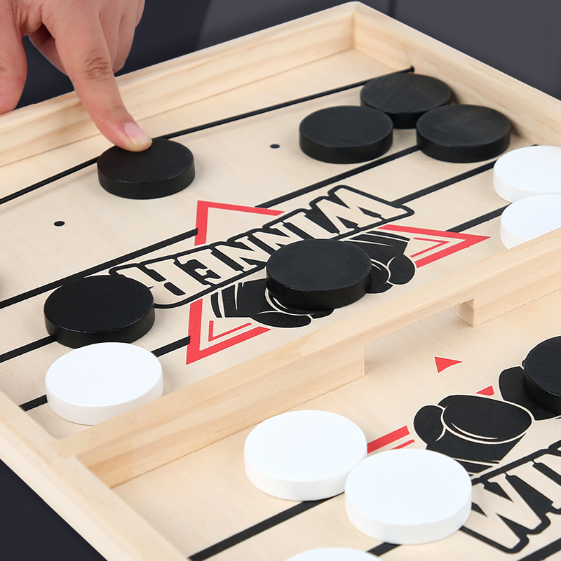 AliExpress Table Hockey Paced Sling Board Puzzles Game Fast Winner Party Desktop Battle Chess Parent-child Interactive Toys For Children, view 5