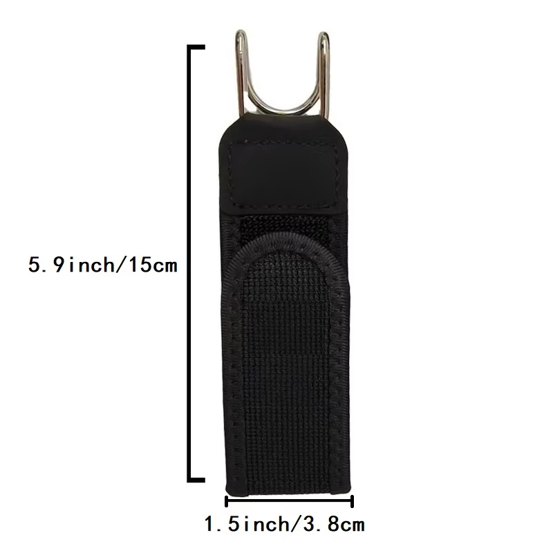 AliExpress Tactical Buckle-Free Elastic Belt Men Adjustable Metal Hook Waistband Invisible No Buckle Belt for Hunting Fishing Camping, view 2