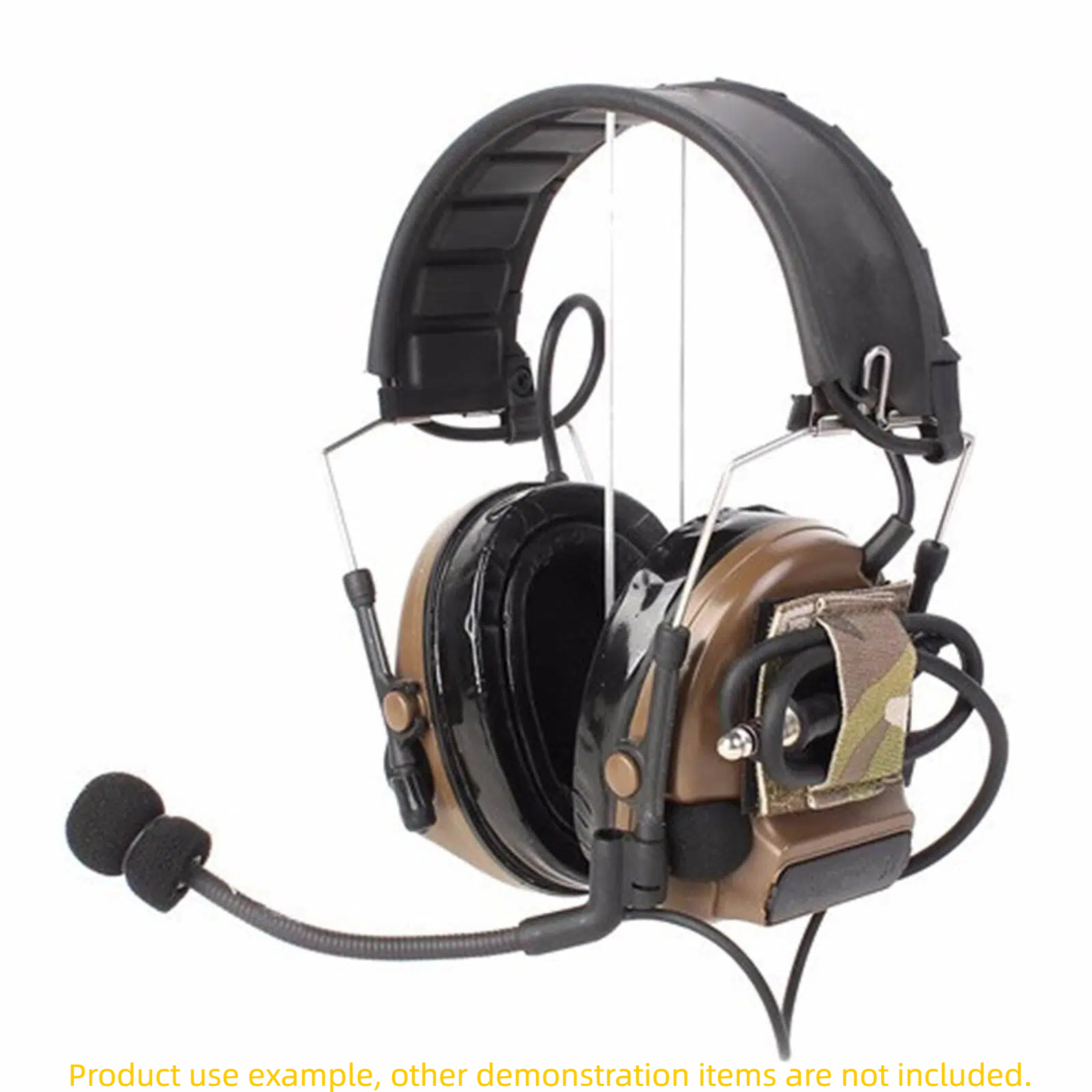 AliExpress Elastic Hook-and-Loop Helmet Headset Cable Strap, view 2