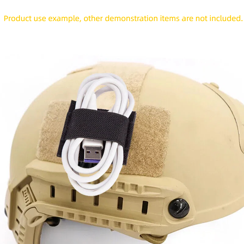 AliExpress Elastic Hook-and-Loop Helmet Headset Cable Strap, view 3