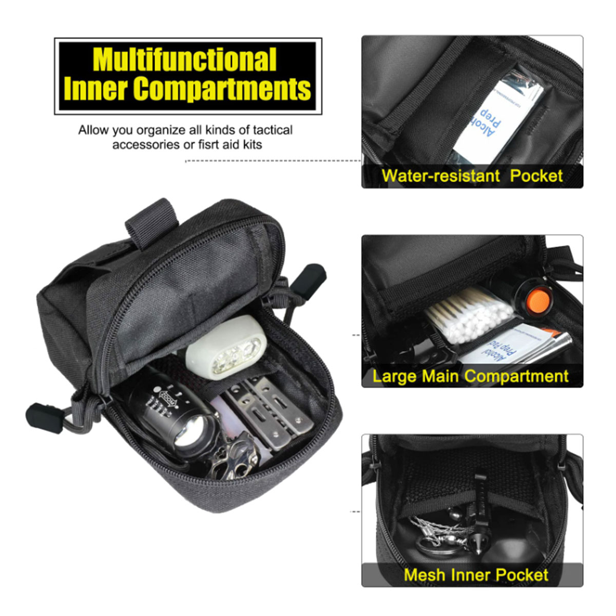 AliExpress Tactical MOLLE Waist Pouch for EDC Gear, view 2