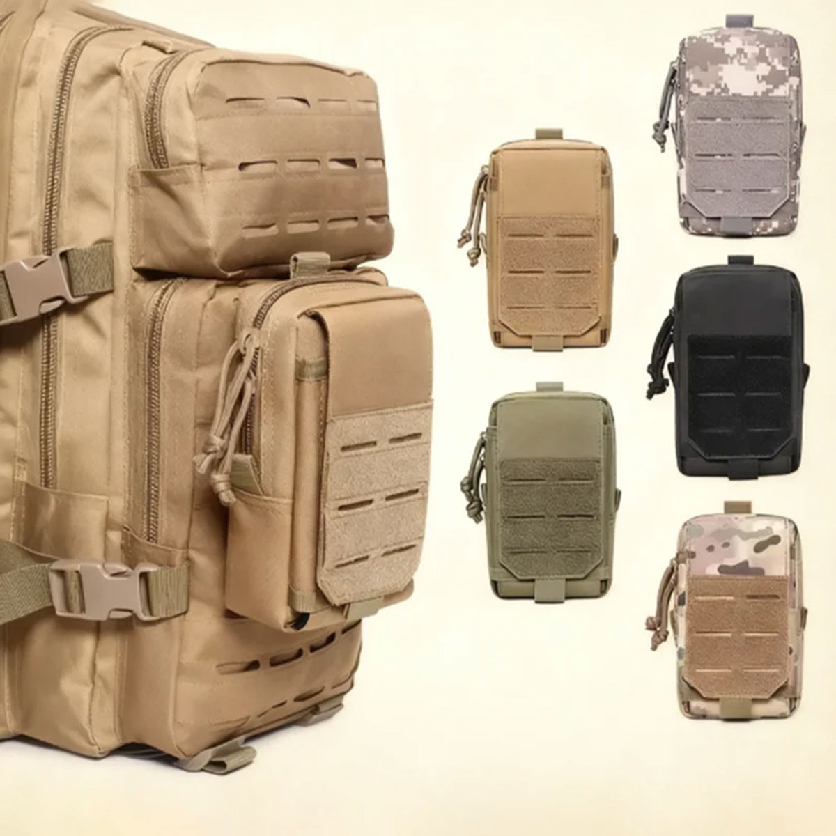 AliExpress Tactical MOLLE Waist Pouch for EDC Gear, view 3