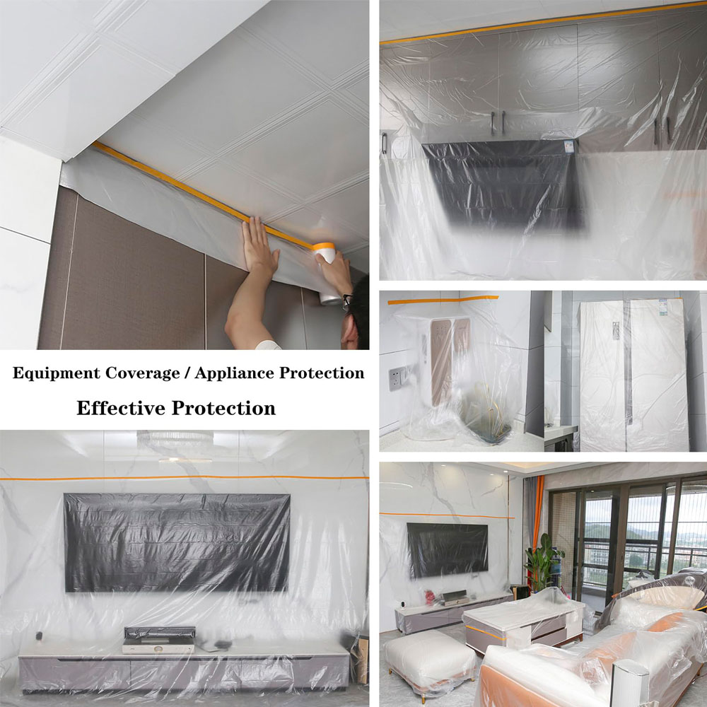 AliExpress Pre-Taped Masking Film for Painting, view 6