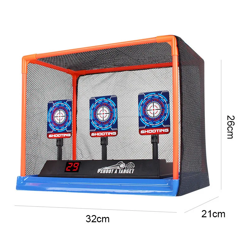 AliExpress Targets for Nerf Guns Auto Reset Electric Shooting Target Accessories Kids Sound Light Shooting Game Toys High Precision Scoring