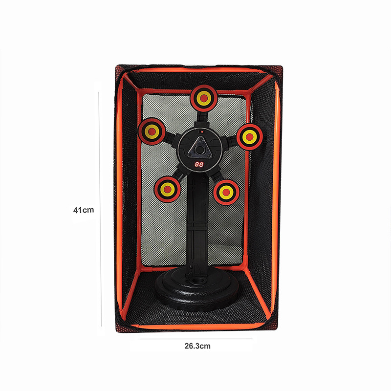AliExpress Targets for Nerf Guns Auto Reset Electric Shooting Target Accessories Kids Sound Light Shooting Game Toys High Precision Scoring, view 5