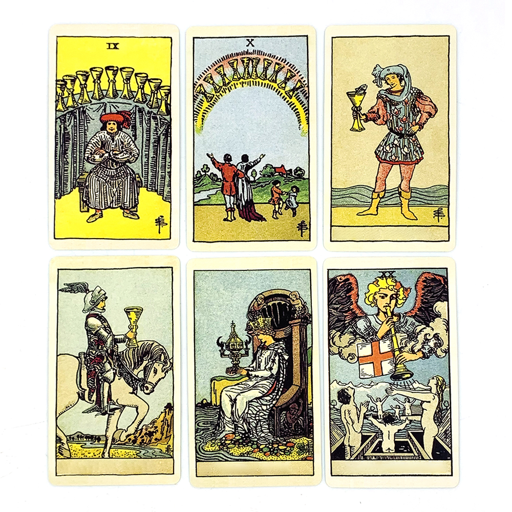 AliExpress Tarot Cards Deck 78Pcs For Easy Beginners Fate Fortune Telling Divination Party Tabletop Board Game ,Creative Small Gifts, view 5