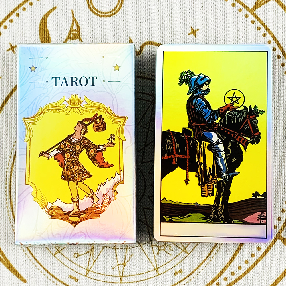 AliExpress Tarot Oracle 78pcs Specially Designed Cards Family Entertainment Fate Divination Card Game ,Holiday Games, Christmas Gifts, view 2