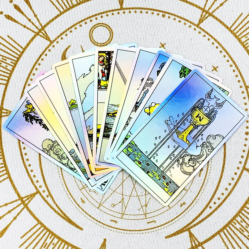 AliExpress Tarot Oracle 78pcs Specially Designed Cards Family Entertainment Fate Divination Card Game ,Holiday Games, Christmas Gifts, view 4