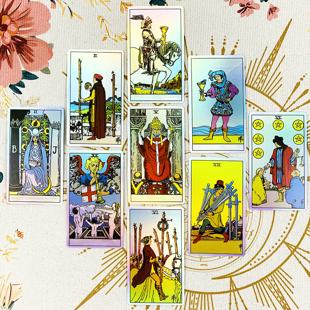 AliExpress Tarot Oracle 78pcs Specially Designed Cards Family Entertainment Fate Divination Card Game ,Holiday Games, Christmas Gifts, view 5