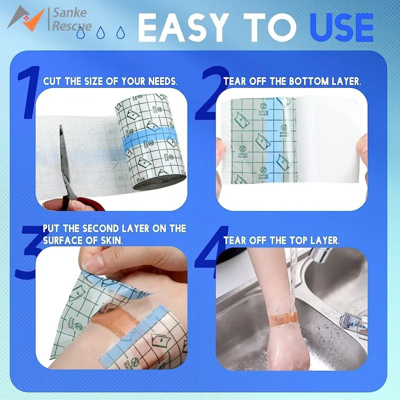 AliExpress Waterproof Tattoo Aftercare Film Roll, view 3