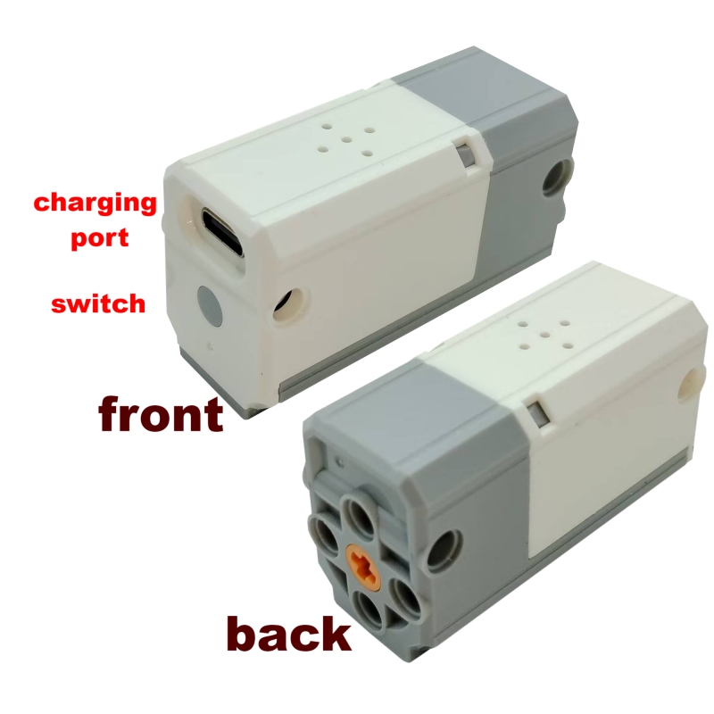 AliExpress Technical Building Blocks Power Function Parts RC Electric Motor Built-in Battery Science and Education Toy Gift, view 2