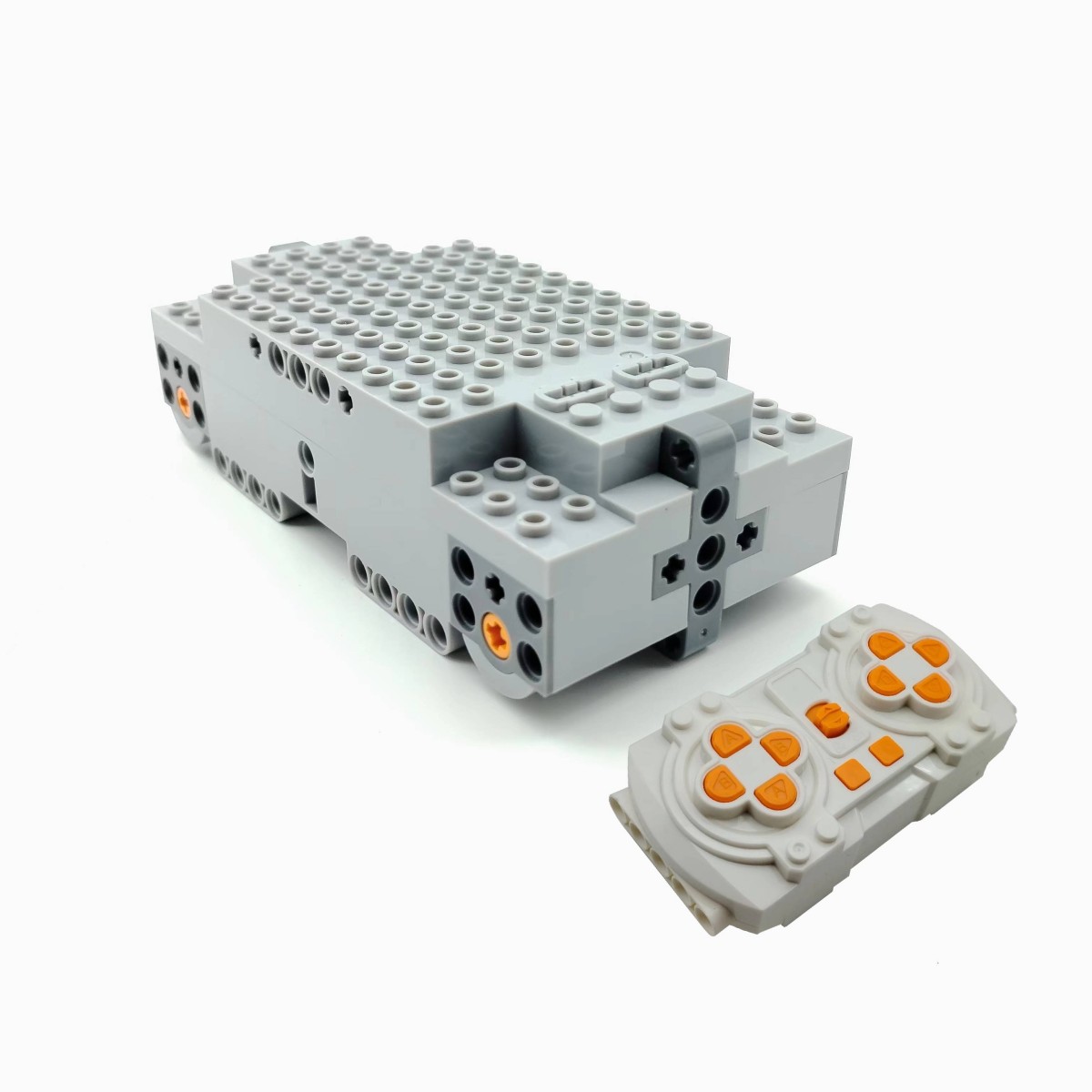 AliExpress Technical Building Blocks Power Function Parts RC Electric Motor Built-in Battery Science and Education Toy Gift, view 3