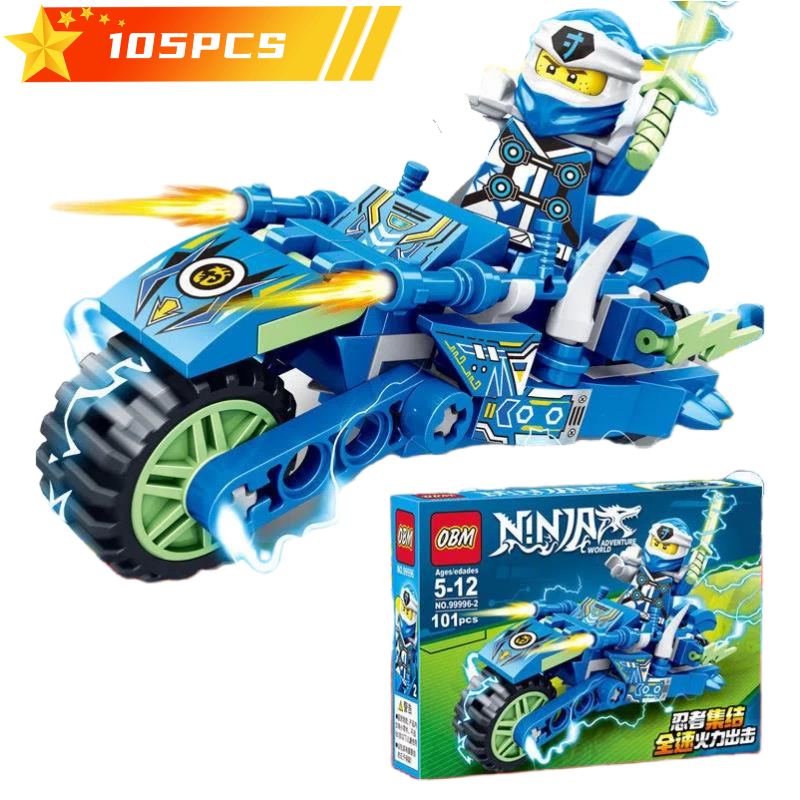 AliExpress Technical Expert Famous Motorcycle Ninja Building Blocks Mini Model Action Figures Simulation Locomotive Transformation Toy Gift, view 3
