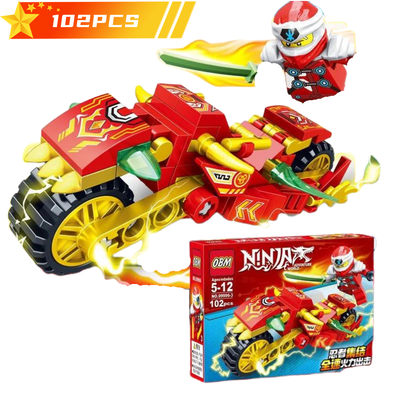 AliExpress Technical Expert Famous Motorcycle Ninja Building Blocks Mini Model Action Figures Simulation Locomotive Transformation Toy Gift, view 4