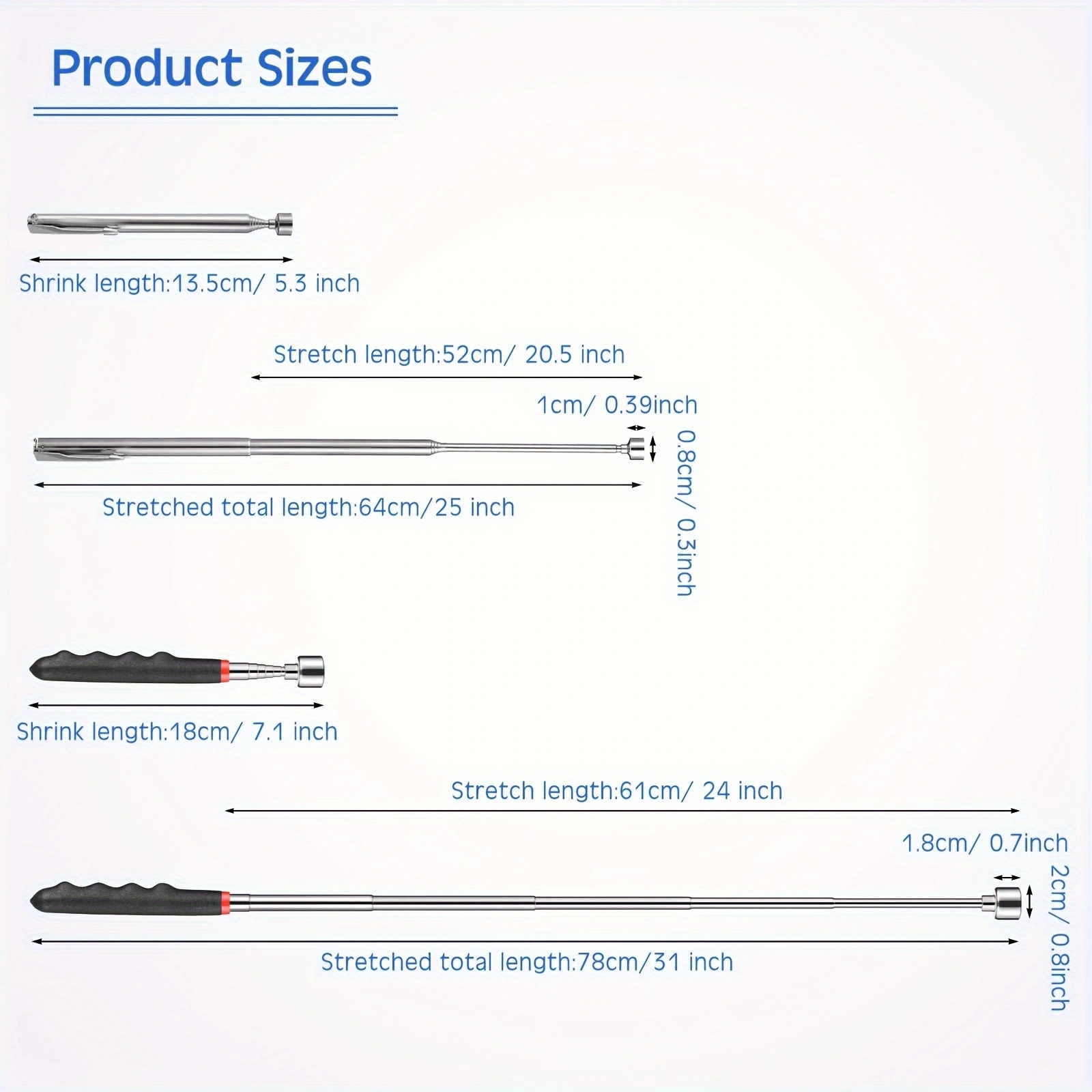 AliExpress Telescoping Magnetic Pickup Tool, view 2