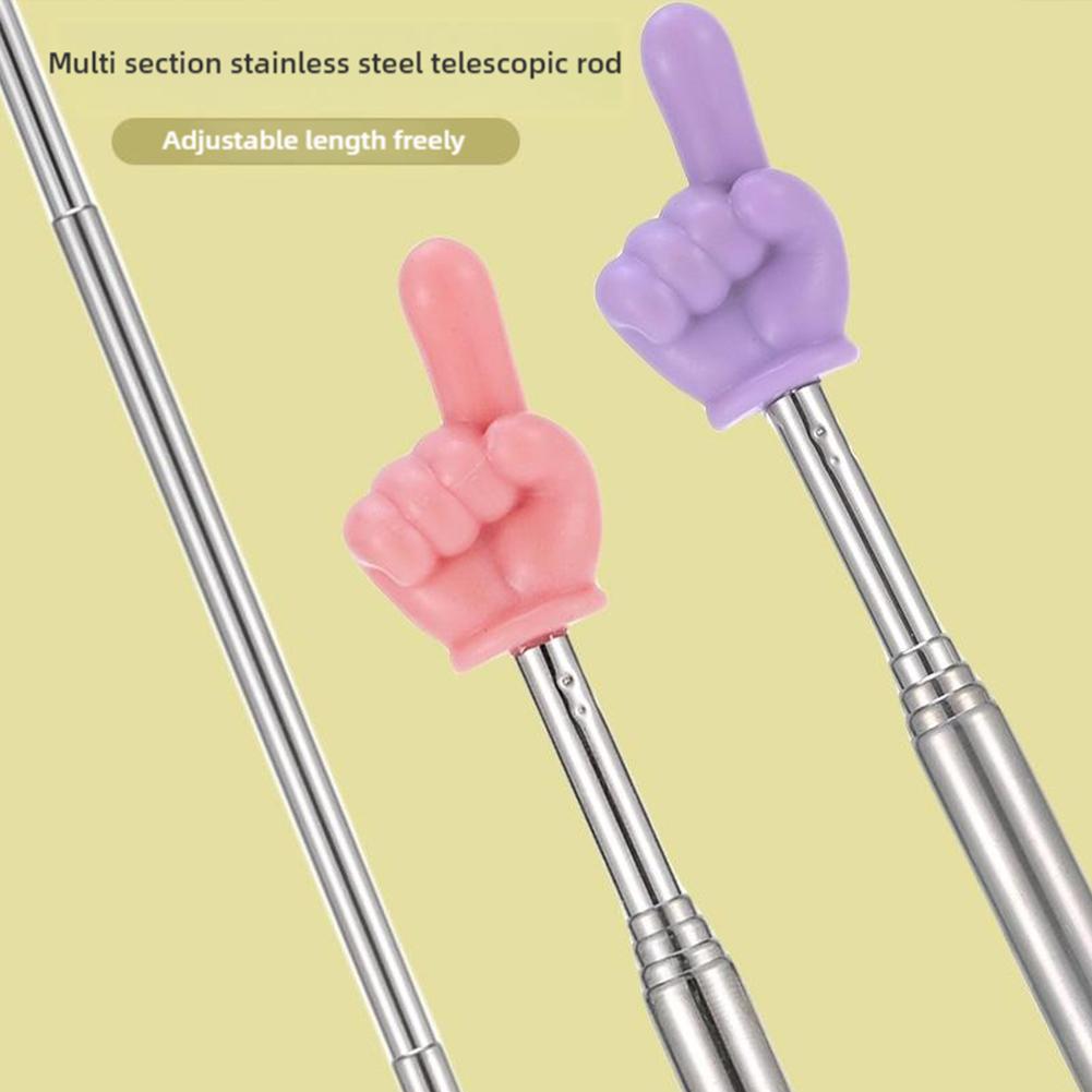 AliExpress Telescopic Pointer for Teachers, Retractable Steel Reading Stick, Handheld Extendable Presenter Pointer for Classroom Office, School Supplies Gift for Teacher, view 5