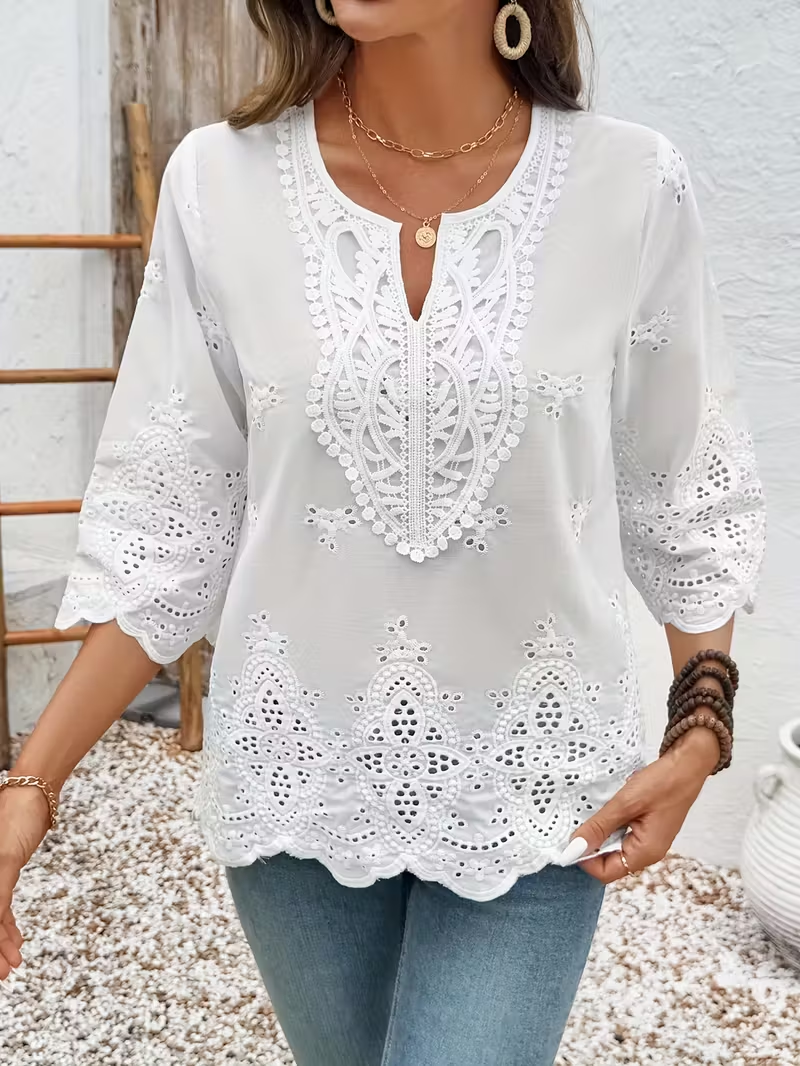 AliExpress Temperament Loose Woman Shirt Fashion Casual Blouse Elegant long Sleeve Woman Shirt Holiday Weekend Top