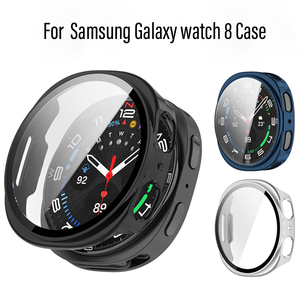 AliExpress Tempered Glass and Bumper Case for Galaxy Watch 8