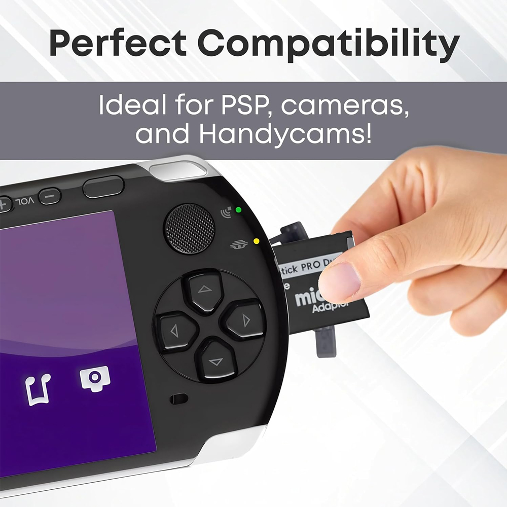 AliExpress TF to MS Memory Stick Pro Duo Adapter Card Reader for PSP SD Card Converter for Sony PSP1000 2000 3000 Gaming Accessories, view 4
