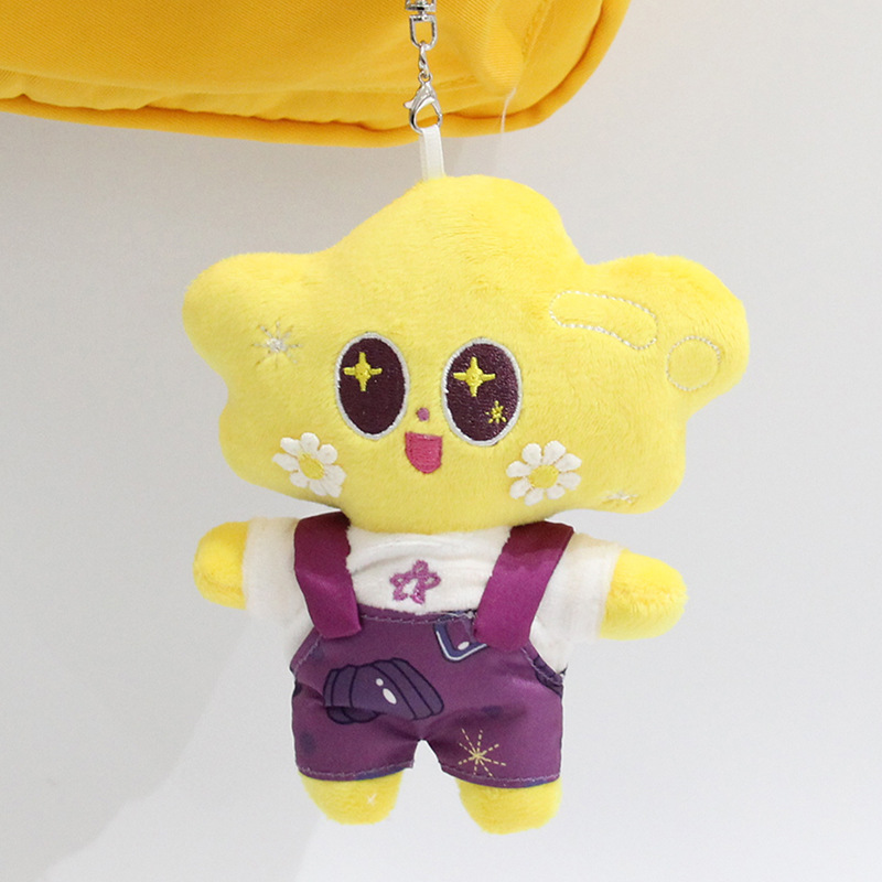 AliExpress Thailand GMMTV CP Plush Keychain Cartoon Cute Filling PP Cotton Pendant JAIDEE BABII WIN ForceBook AouBoom Fans Birthday Gift, view 3