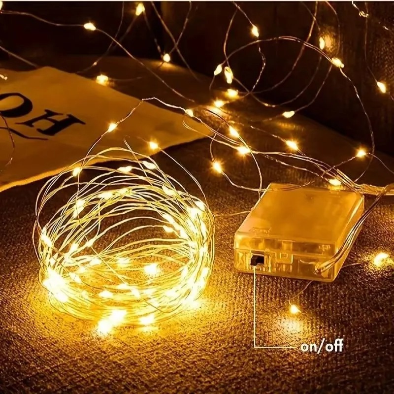 AliExpress Battery Powered LED Fairy String Lights