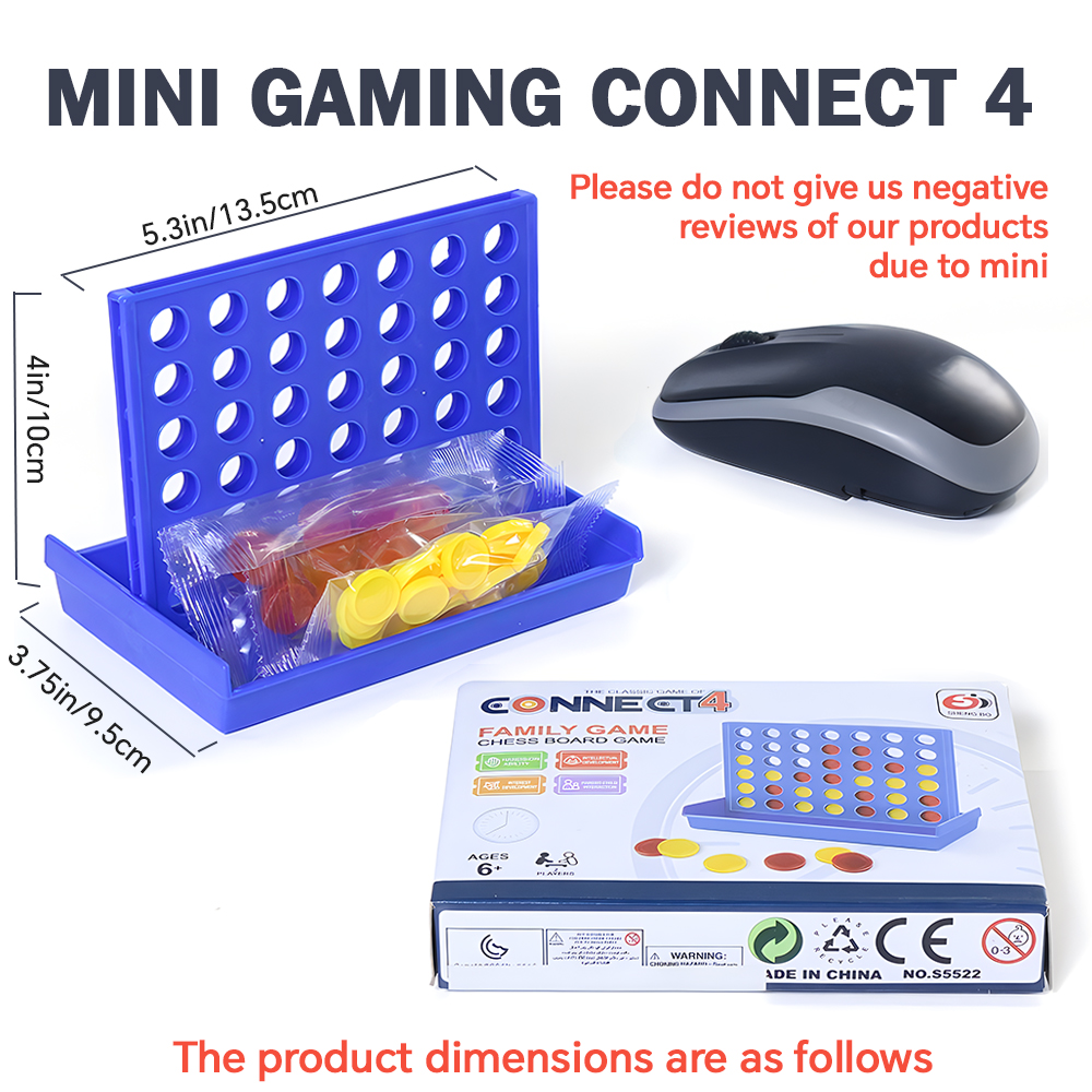 AliExpress The Classic Game Of Connect 4  Game For 2 Players; Connect 4 Grid Get 4 In A Row Game For Kids Ages 6 And Up Backyard Games For, view 6
