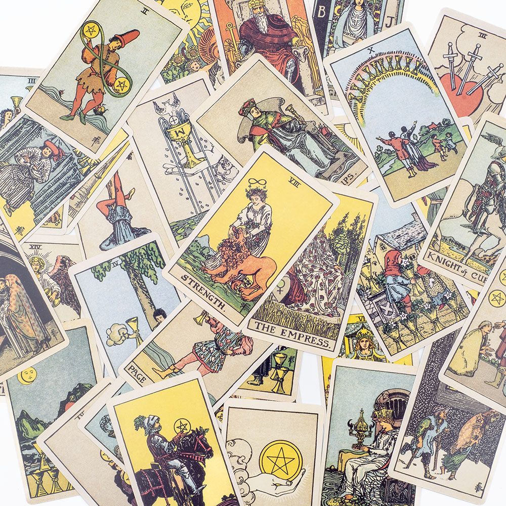 AliExpress The Classic Tarot Cards Deck 78Pcs For Easy Beginners Fate Fortune Telling Party Tabletop Board Game Toy, view 3