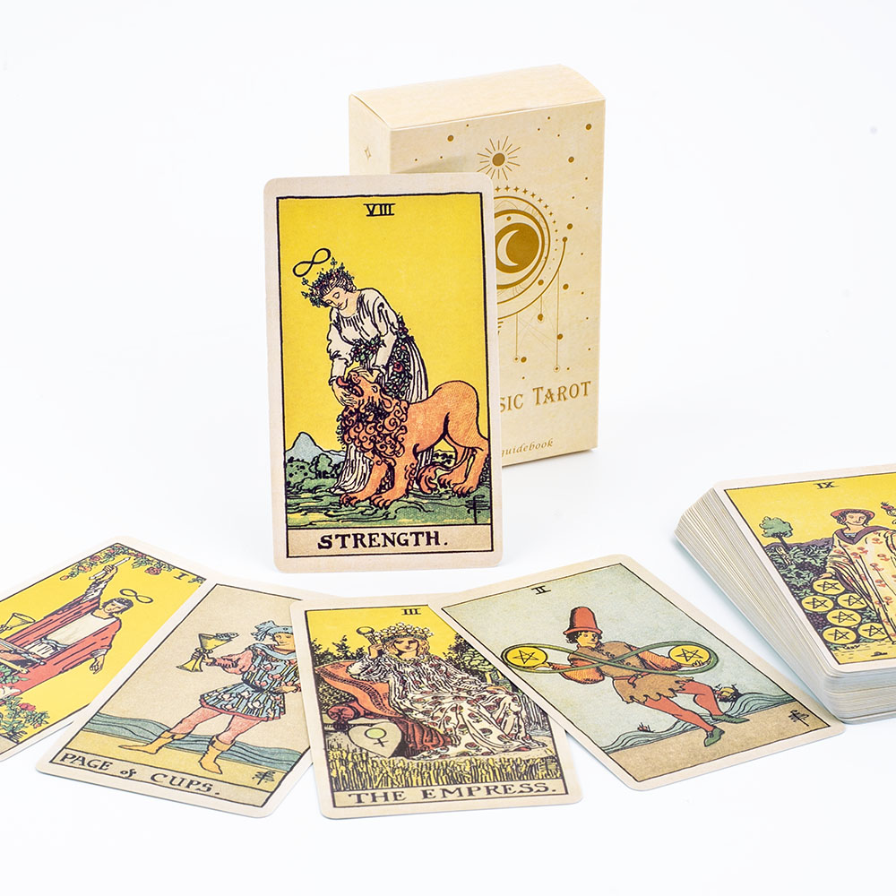 AliExpress The Classic Tarot Cards Deck 78Pcs For Easy Beginners Fate Fortune Telling Party Tabletop Board Game Toy, view 5