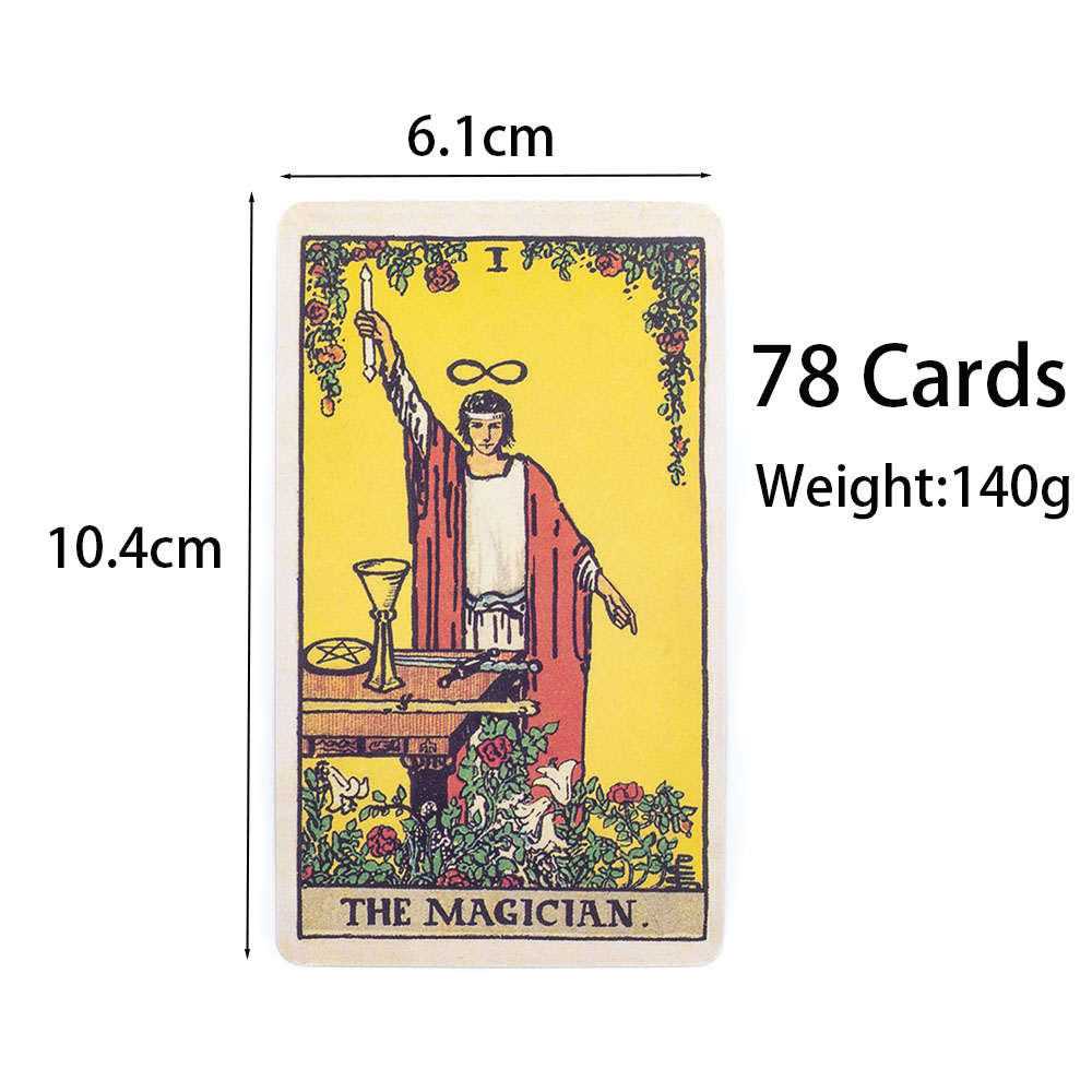 AliExpress The Classic Tarot Cards Deck 78Pcs For Easy Beginners Fate Fortune Telling Party Tabletop Board Game Toy, view 6