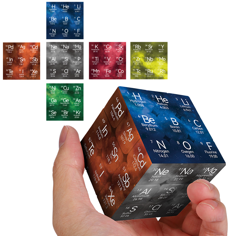 AliExpress The Periodic Table Cuberspeed ZIINA STAR 3x3 Speed Cube Puzzle Magic Cube 3x3x3 Puzzle, view 4