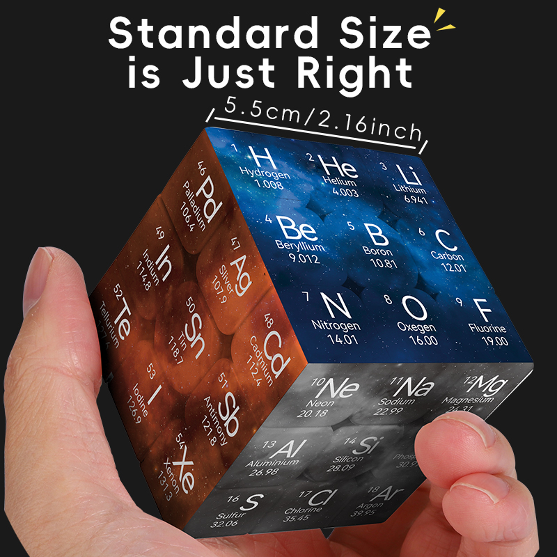 AliExpress The Periodic Table Cuberspeed ZIINA STAR 3x3 Speed Cube Puzzle Magic Cube 3x3x3 Puzzle, view 5